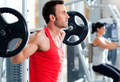 Tập gym giúp cơ thể tăng cân
