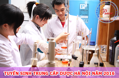 Trung cấp Dược học Hà Nội xét tuyển học bạ THCS năm 2016